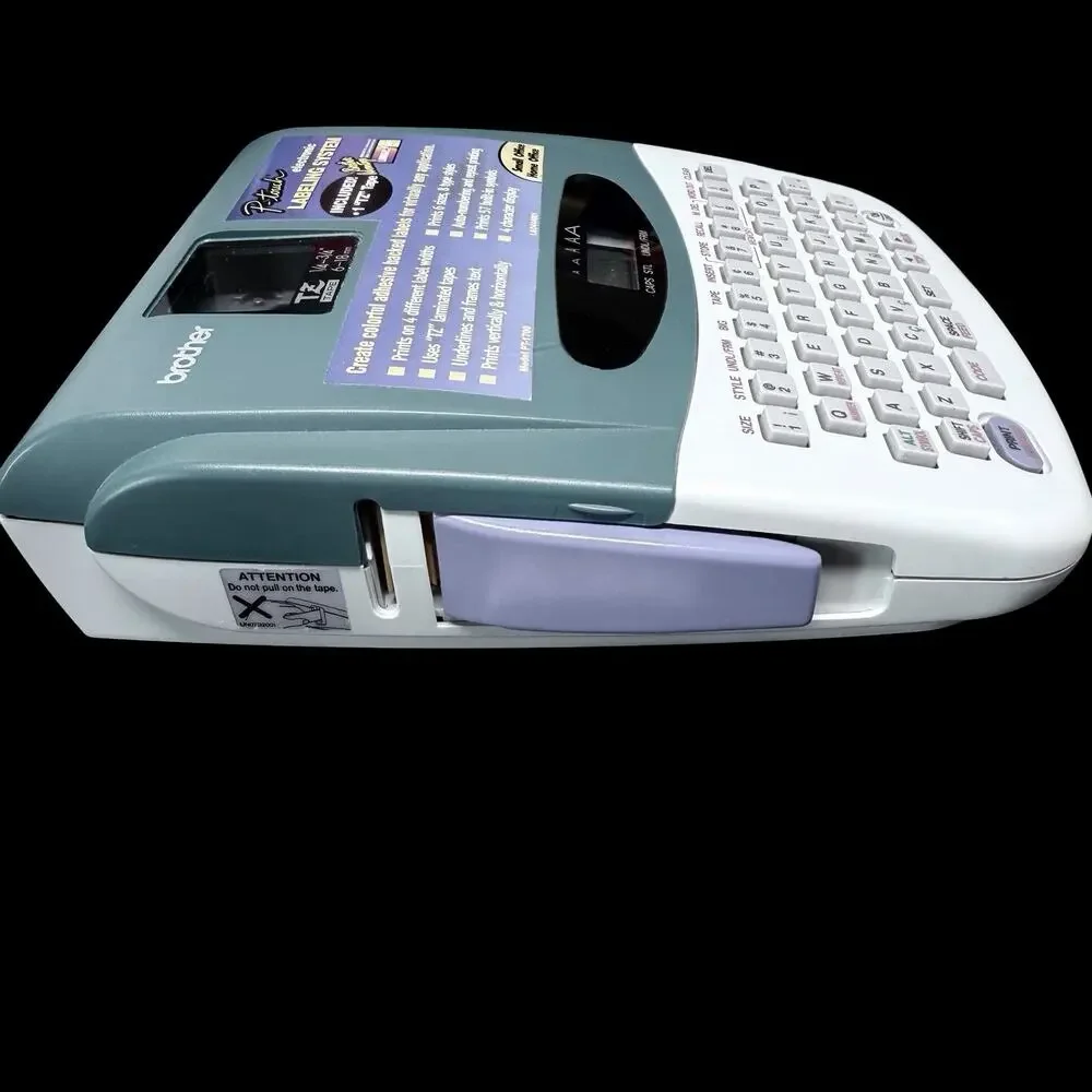 Brother P-Touch PT-1700 Label Maker TZ Tape Tested Working User Guide Portable